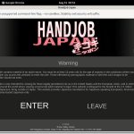 Account Handjob Japan